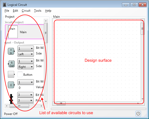 LogicCircuit screen